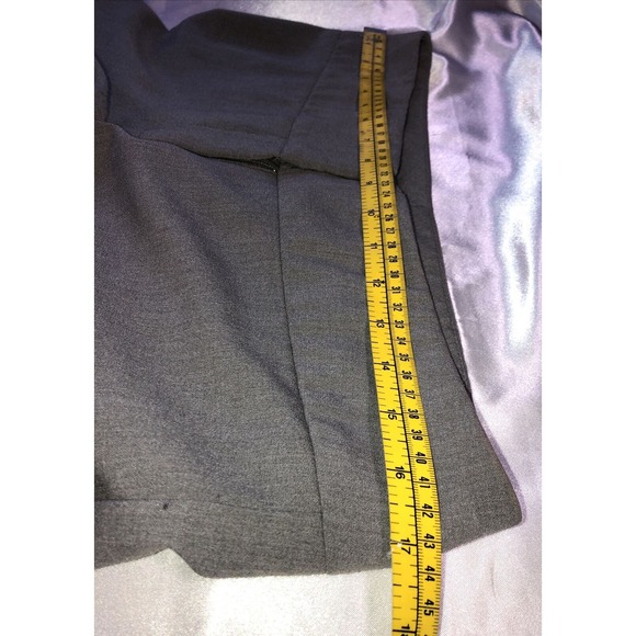 Kenneth Cole Pants Trouser Work Career Gray Straight Leg Womens Size 6 Average - Picture 12 of 13